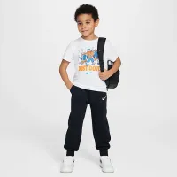 Nike Little дитячі Music Boxy Pals футболка колір білий