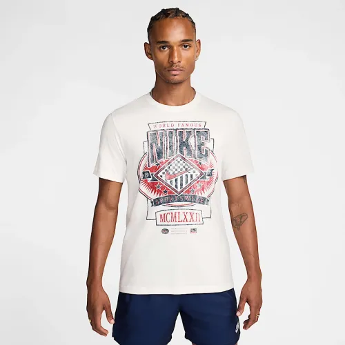 Nike Sportswear мужские Crew-Neck футболка цвет белый