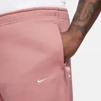 Nike Solo Swoosh чоловічі Open-Hem Fleece Pants Pink