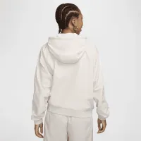 Nike Sportswear Classic Wovens жіноча Loose UV Hooded Куртка колір коричневий