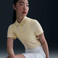 Nike Victory женская Dri-FIT Short-Sleeve для гольфа Polo цвет коричневый