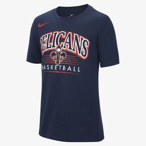 New Orleans Pelicans Big дитячі Nike NBA футболка колір чорний