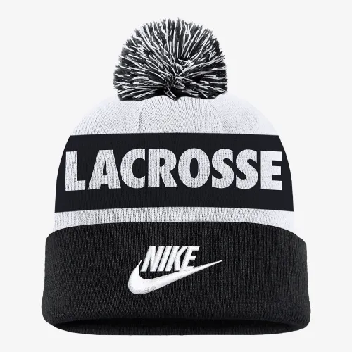 Nike Lacrosse Beanie колір чорний