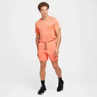 Nike TechKnit мужские Dri-FIT ADV Short-Sleeve Running Top Pink