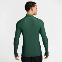 Nike Swim цвет белыйwater мужские Long-Sleeve Rashguard цвет зеленый