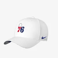 Philadelphia 76ers Rise Nike NBA Adjustable Cap колір білий