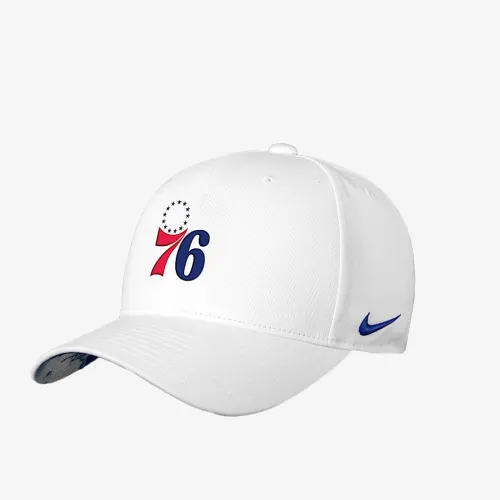 Philadelphia 76ers Rise Nike NBA Adjustable Cap колір білий