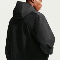 Nike Tech мужские Shori Knit Full-Zip Windrunner Куртка цвет черный