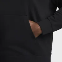 Nike Swoosh чоловічі Dri-FIT French Terry Pullover Fitness Толстовка з капюшоном колір чорний