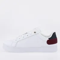 Кроссовки Tommy Hilfiger Button Detail Court FW0FW06733-YBR - Белые