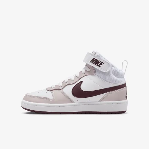 Nike Court Borough Mid 2 Big дитячі Кросівки колір білий