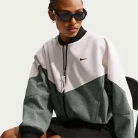 Nike Sportswear женская оверсайз Bomber Куртка цвет зеленый