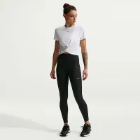 Nike One Seamless Front женская С высокой Талией Full-Length лосины цвет черный