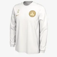 Boston Celtics мужские Nike NBA Long-Sleeve футболка цвет белый