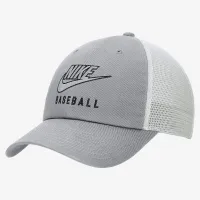 Nike Club Unstructuцвет красный для гольфа Swoosh Trucker Cap цвет серый