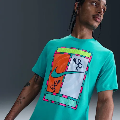 NikeCourt чоловічі Dri-FIT Tennis футболка колір зелений
