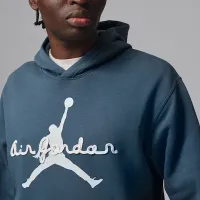 Nike Jordan Brooklyn Fleece мужские Pullover Толстовка с капюшоном синий