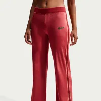 Nike Sportswear женская Velour Pants цвет красный