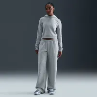 Nike Sportswear Phoenix Fleece женская Straight-Leg Sweatpants цвет серый