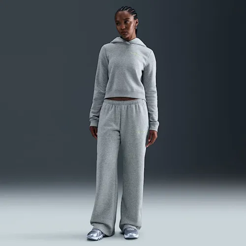 Nike Sportswear Phoenix Fleece жіноча Straight-Leg Sweatpants колір сірий