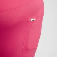 Nike One женская С высокой Талией 7/8 лосины с карманами(большие размеры) Pink