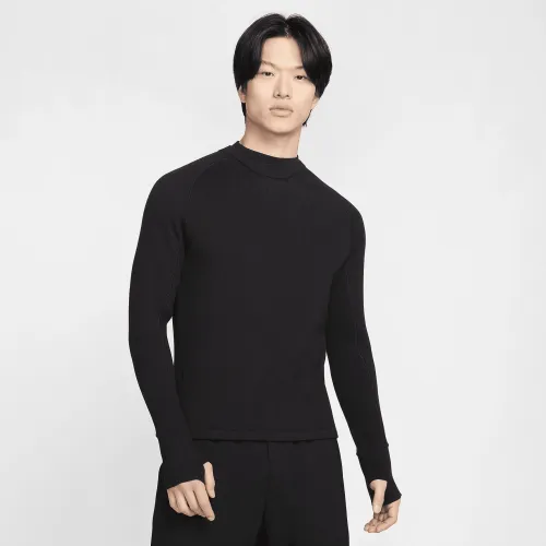 Nike Every Stitch Consideколір червоний чоловічі Long-Sleeve Computational Knit Top колір чорний