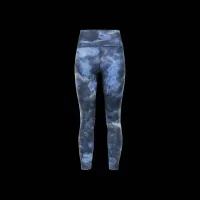 Nike One женская С высокой Талией 7/8 Printed лосины синий