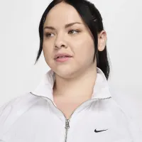 Nike Windrunner женская Loose UV Woven Full-Zip Куртка (большие размеры) цвет белый