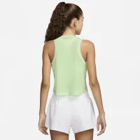 Nike One Classic Breathe женская Dri-FIT Cropped Tank Top цвет зеленый