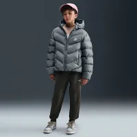 Nike Sportswear All Day Play Big детские Therma-FIT Loose-Fit Puffer Куртка цвет серый