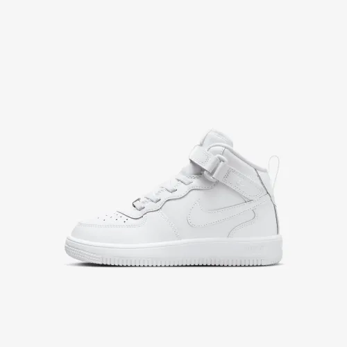 Nike Force 1 Mid EasyOn Little дитячі Кросівки колір білий