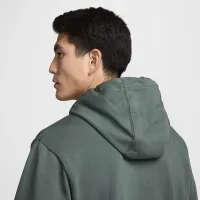 Nike Swoosh чоловічі Dri-FIT French Terry Pullover Fitness Толстовка з капюшоном колір зелений
