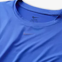 Nike One Classic жіноча Dri-FIT Short-Sleeve Cropped Top блакитний