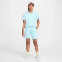 Nike Sportswear Essential Big детские (Girls') футболка синий