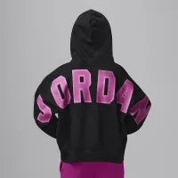 Nike Jordan Y2K Big детские Pullover Толстовка с капюшоном цвет черный
