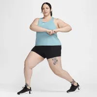 Nike Swoosh жіноча Medium-Support Padded Sports Bra Tank (великі розміри) блакитний
