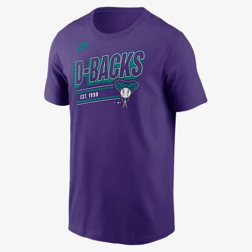 Arizona Diamondbacks Cooperstown Retro чоловічі Nike MLB футболка колір фіолетовий
