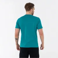 Футболка Champion Embroidered Comfort Fit Cotton 218496-BS165 - Блакитна