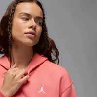 Nike Jordan Brooklyn Fleece женская Pullover Толстовка с капюшоном Pink