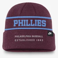 Philadelphia Phillies Rewind Terra мужские Nike MLB Cuffed Beanie цвет красный