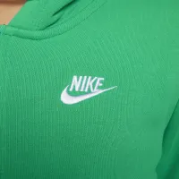 Nike Sportswear Club Fleece женская Full-Zip Толстовка с капюшоном цвет зеленый