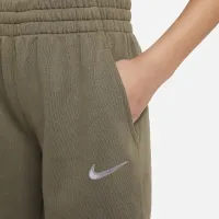 Nike Sportswear Big дитячі (Girls') Dri-FIT Fleece шорти колір зелений
