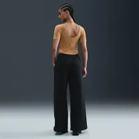 Nike Sportswear женская Mid-Rise Wide-Leg спортивные штаны цвет черный