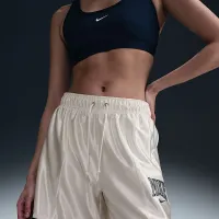 Nike Sportswear жіноча Loose Mid-Rise Graphic шорти колір білий