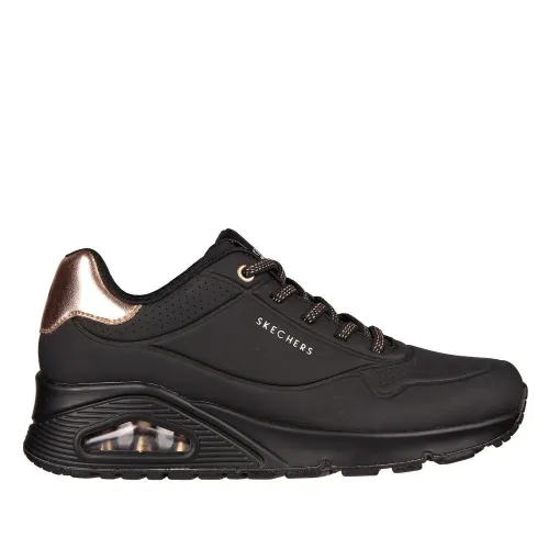Кросівки Skechers Uno Shimmer Away 155196BBK - Чорні