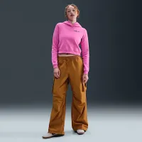 Nike Sportswear Phoenix Fleece жіноча Shrunken Толстовка з капюшоном Pink
