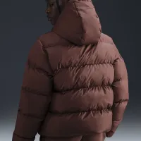Nike Sportswear Metro Puffer женская Therma-FIT Loose Hooded Куртка цвет коричневый