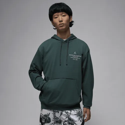 Nike Jordan Sport чоловічі Dri-FIT Fleece Pullover Толстовка з капюшоном колір зелений