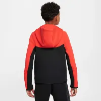 Nike Sportswear Tech Fleece Big дитячі Full-Zip Толстовка з капюшоном колір чорний