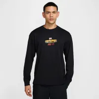 Nike SB Long-Sleeved Max90 Skate футболка цвет черный